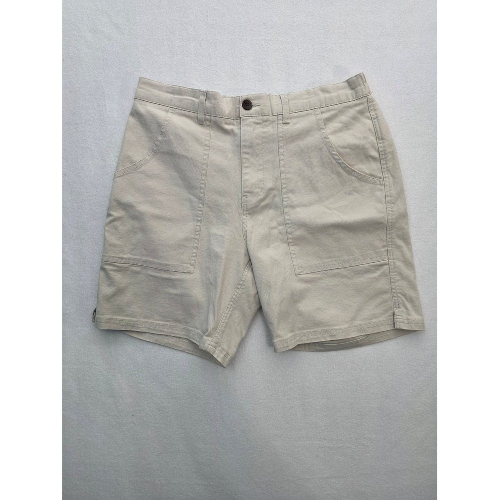 Katin Canvas Shorts Patio Medium Beige Khaki Coastal Surf Vibe